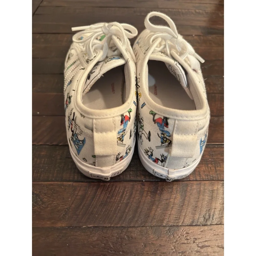 Adidas Disney x Nizza Sport Goofy Pack - White. Size 9.5 Men/ 11 W